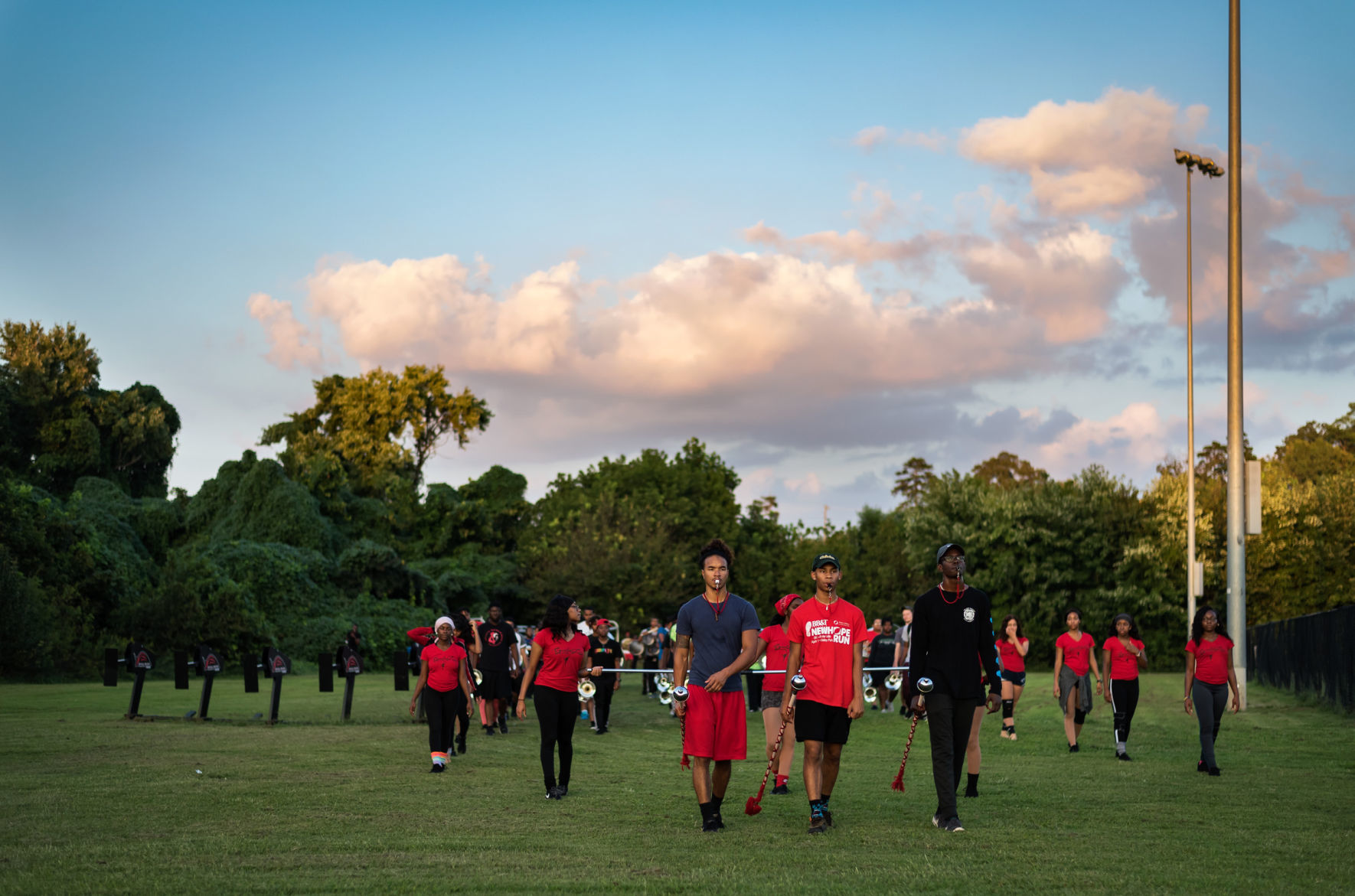 Winston-Salem State Drum Majors